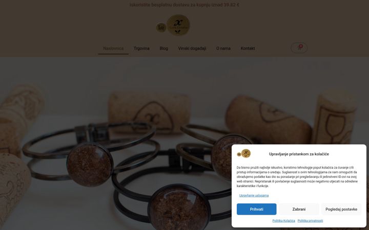 Screenshot του corkcroatia.hr
