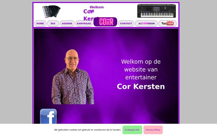 Screenshot of corkersten.nl