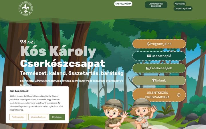 Screenshot ta' corkicserkesz.ie