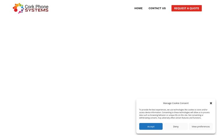 Screenshot ta' corkphonesystems.ie