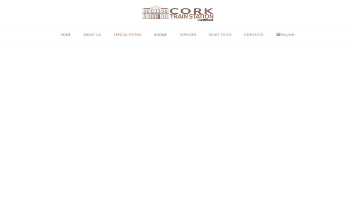 Screenshot of corktrainstation.com