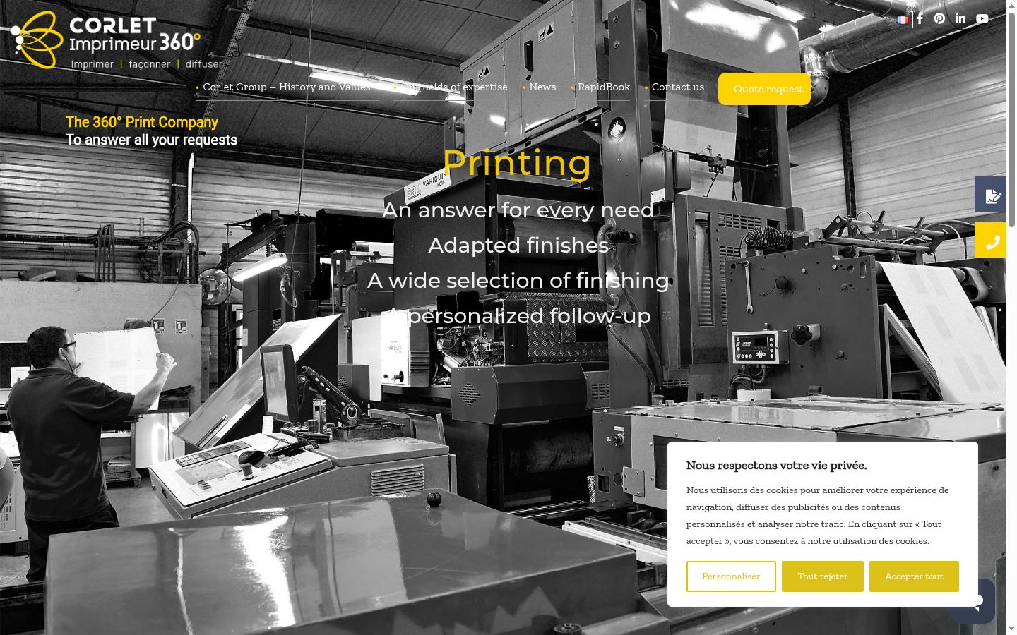 Screenshot tal-banner tal-kunsens muri qabel kwalunkwe interazzjoni
