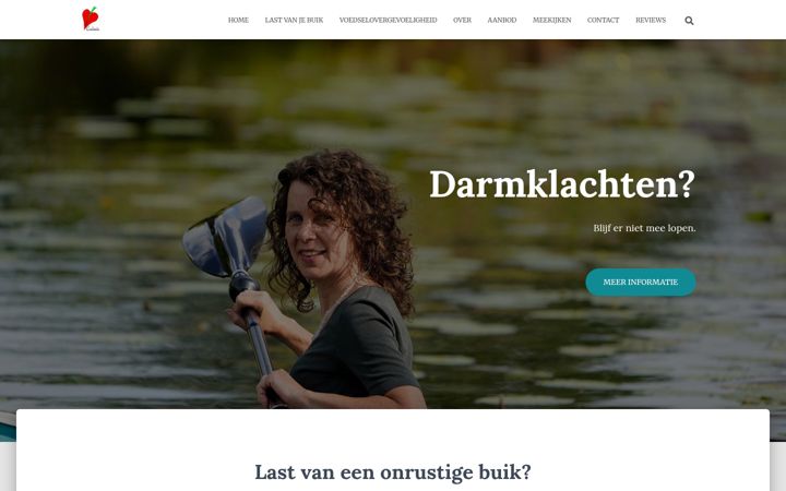 Screenshot of corlinde.nl