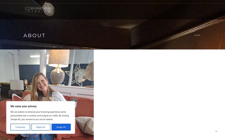 Screenshot of cormari.ie
