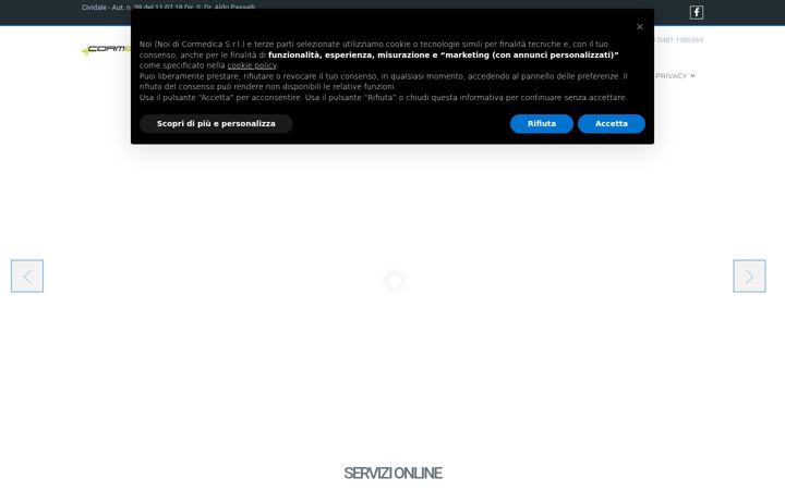Screenshot of cormedica.it
