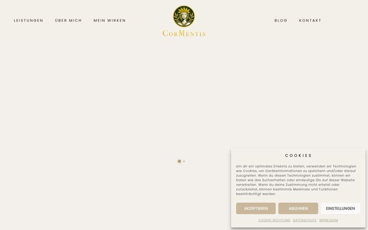 Screenshot of cormentis-herzverstand.at