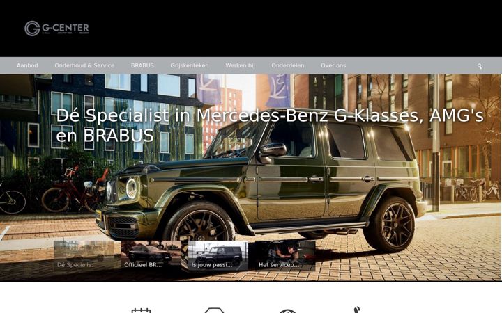 Screenshot of cormillenaar.nl