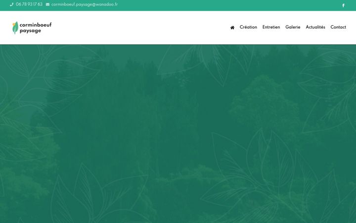 Screenshot of corminboeuf-paysage.fr