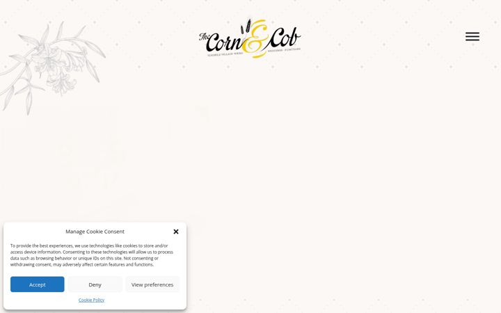 Screenshot of cornandcob.co.za