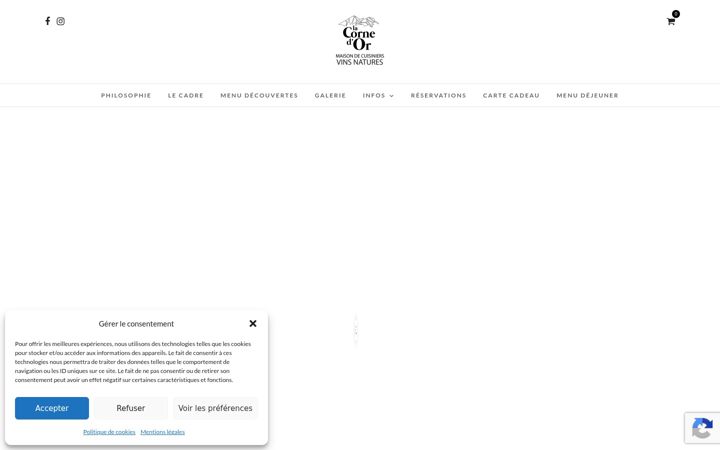 Screenshot of cornedor.com