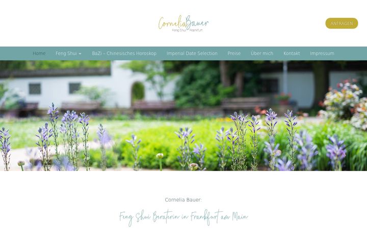 Screenshot of corneliabauer-fengshui.de
