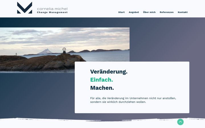 Screenshot of corneliamichel.com