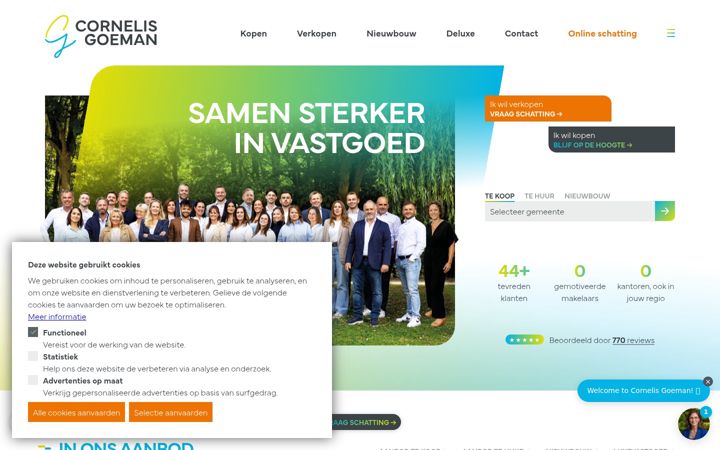 Screenshot of cornelis-partners.be