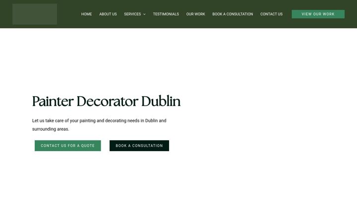 Screenshot of corneliusgreendecorators.ie