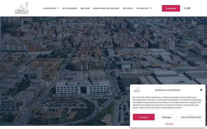 Screenshot of cornellaempresarial.com