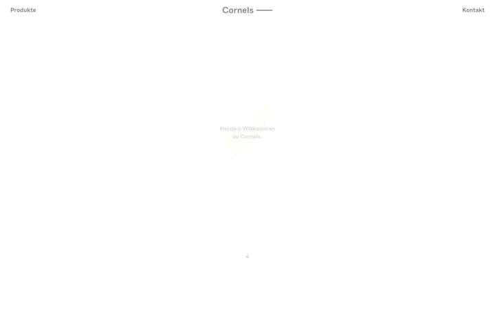 Screenshot of cornels.co.at