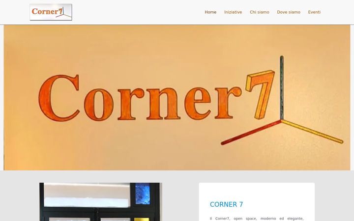Screenshot of corner7.it
