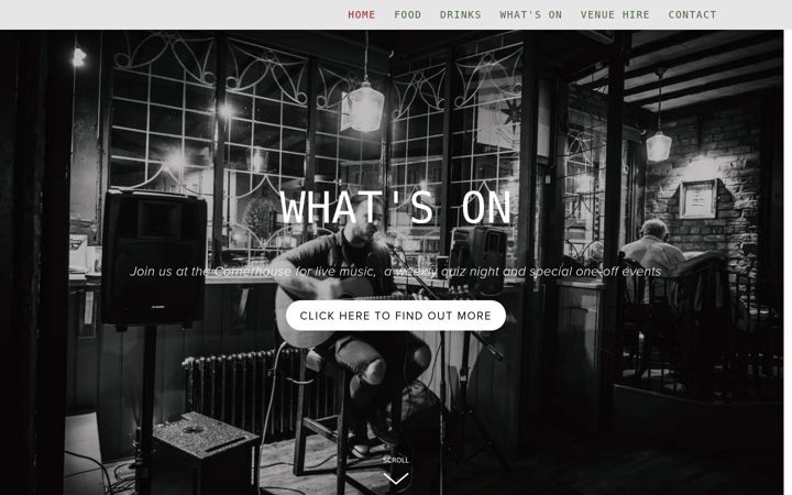 Screenshot of cornerhousechester.com