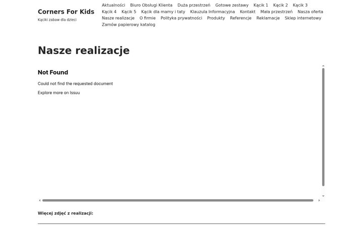 Screenshot of cornersforkids.com