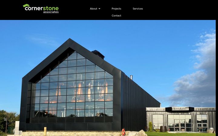 Screenshot ta' cornerstone.ie
