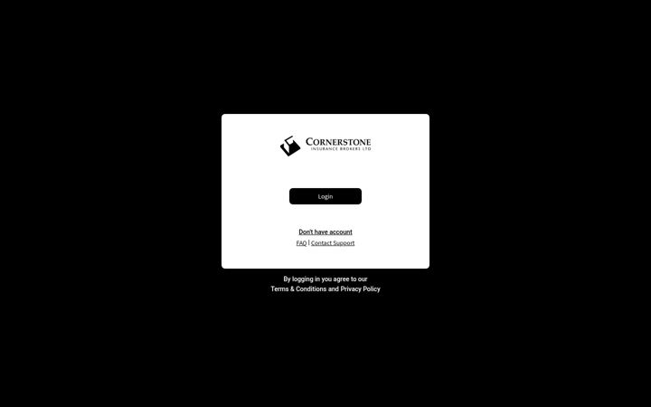 Screenshot di cornerstoneconnect.ca