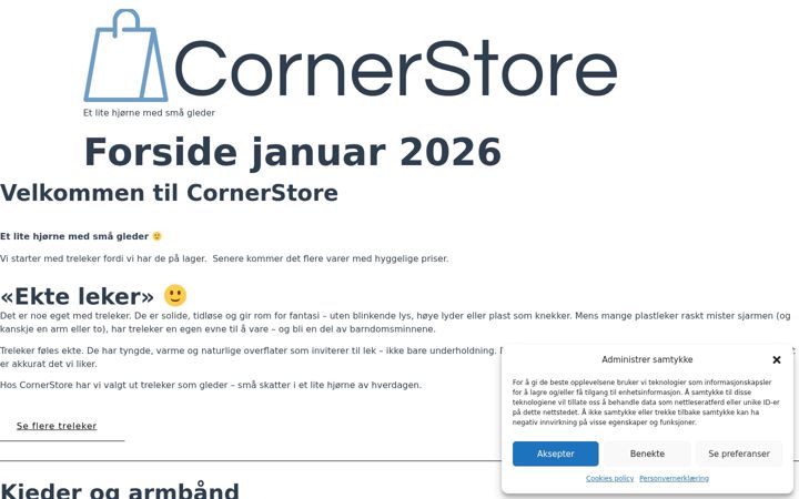 Ekrano kopija cornerstore.no