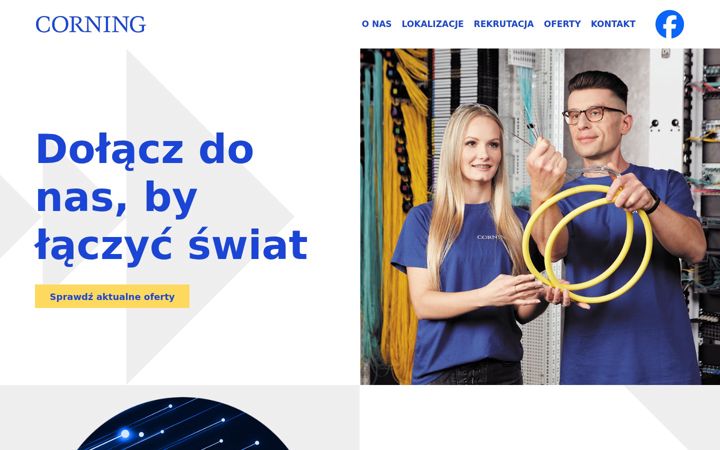 Snímek obrazovky corningpraca.pl
