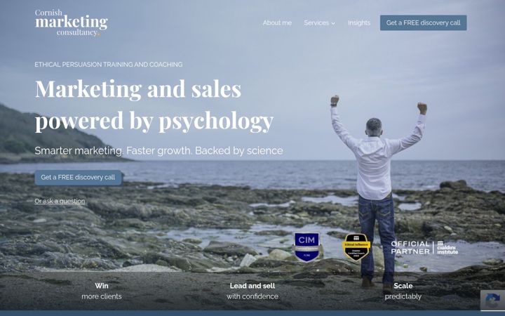 Screenshot von cornishmarketing.co.uk