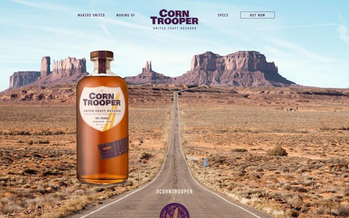Screenshot of corntrooper.com