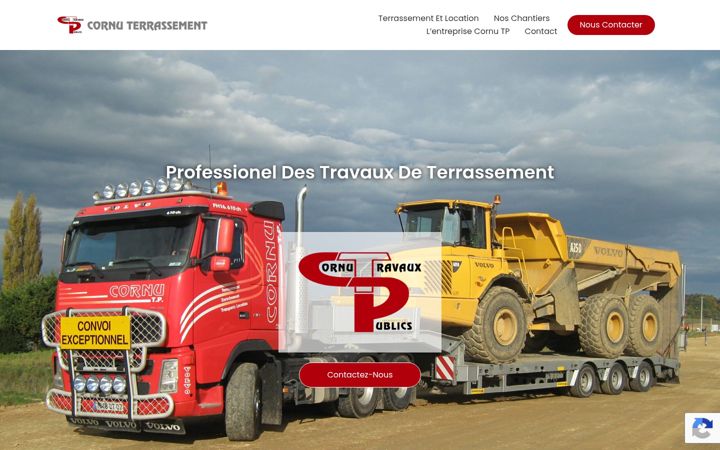 Screenshot of cornu-tp.com