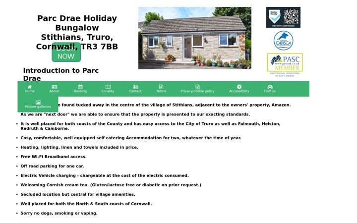Screenshot of cornwallallyear.co.uk