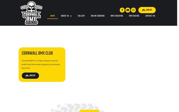 Screenshot von cornwallbmx.co.uk
