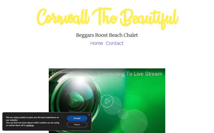 Screenshot of cornwallthebeautiful.co.uk