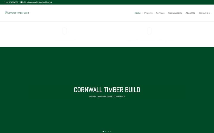 Skærmbillede af cornwalltimberbuild.co.uk