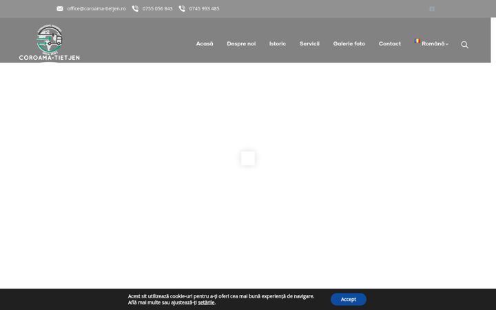 Screenshot of coroama-tietjen.ro