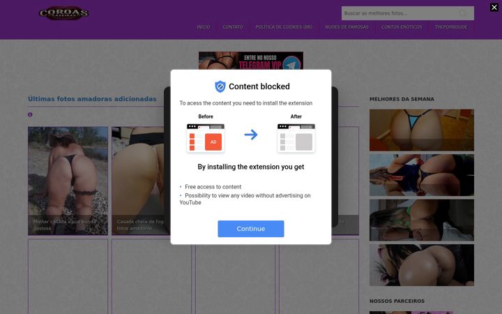 Screenshot of coroascaseiras.com