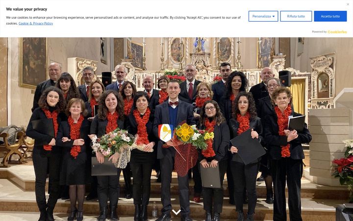 Screenshot of corocivitanova.it