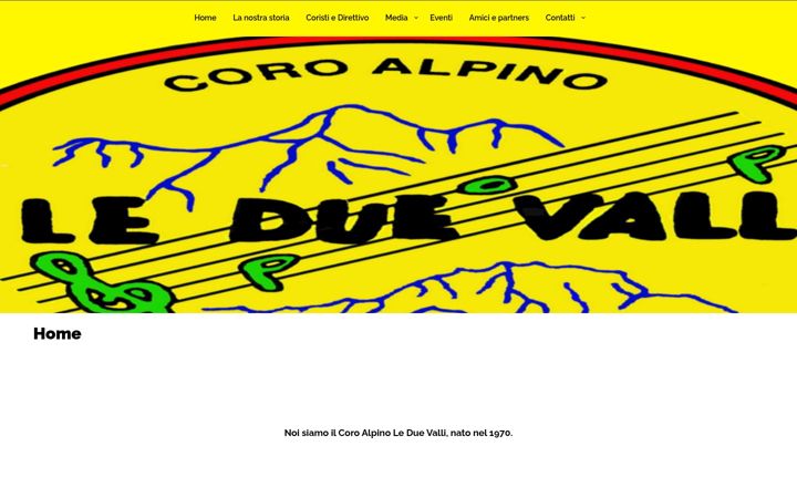 Screenshot of coroleduevalli.com