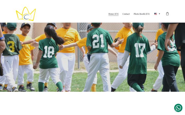 Screenshot of coronasphoto.com