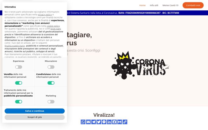 Screenshot of coronavirus.uno