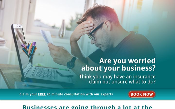 Screenshot of coronavirusinsuranceclaim.co.uk