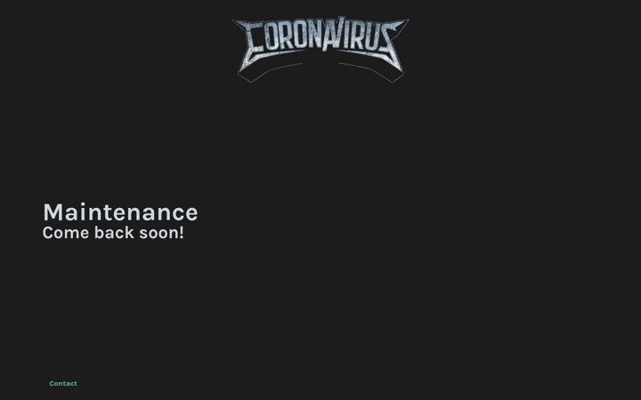 Screenshot of coronaworldtour.com