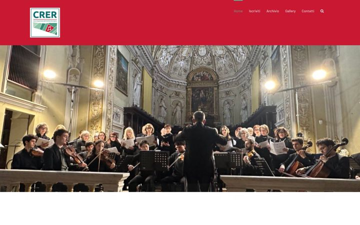 Screenshot of cororegionaledellemiliaromagna.it