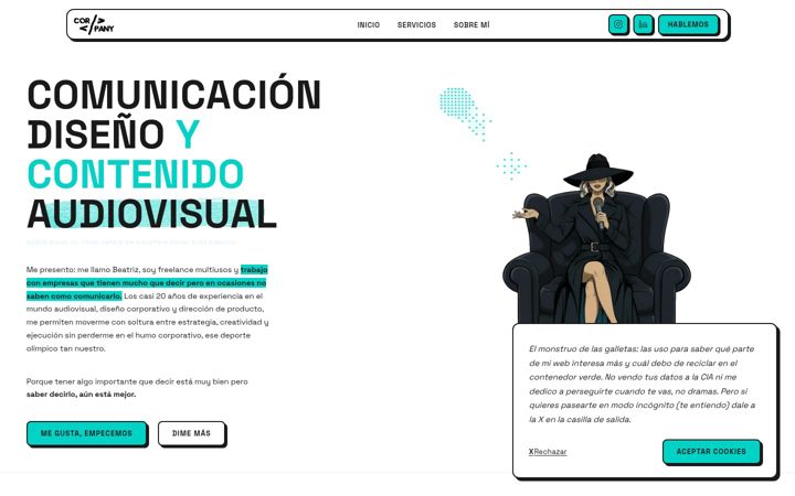 Screenshot of corpany.es
