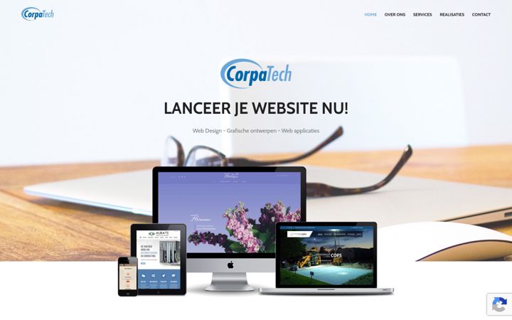Screenshot of corpatech.be