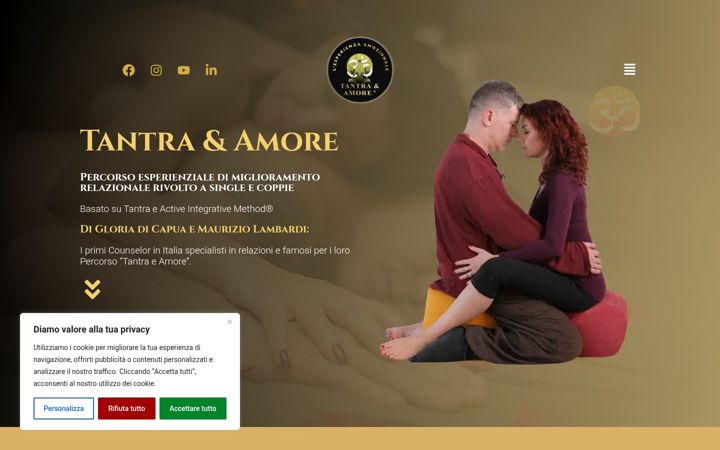 Screenshot of corpo-anima.it