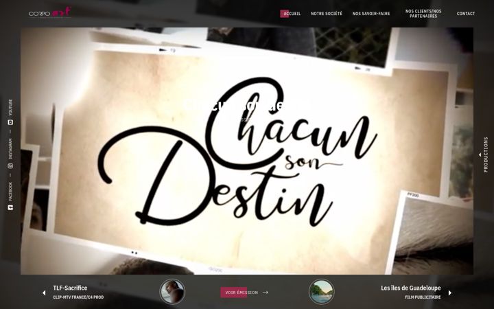 Screenshot of corpoart.net
