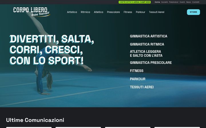 Screenshot of corpolibero.org