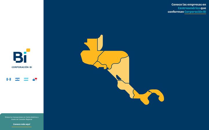 Screenshot of corporacionbi.com