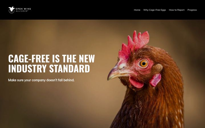 Screenshot of corporatecagefree.com